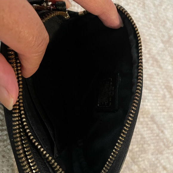 Coach Quilted Black Crossbody Bag - Picture 4 of 13